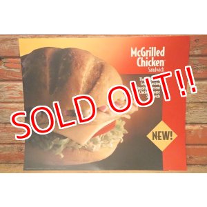 画像: dp-230901-45 McDonald's / 1993 Translite "McGrilled Chicken Sandwich"