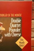 画像3: dp-230901-45 McDonald's / 1992 Translite "Double Quarter Pounder with Cheese"