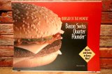 画像: dp-230901-45 McDonald's / 1993 Translite "Bacon Swiss Quarter Pounder"