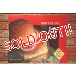画像: dp-230901-45 McDonald's / 1994 Translite "Quarter Pounder Delux"