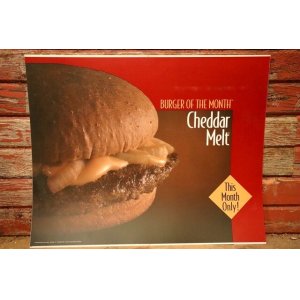 画像: dp-230901-45 McDonald's / 1992 Translite "Cheddar Melt"