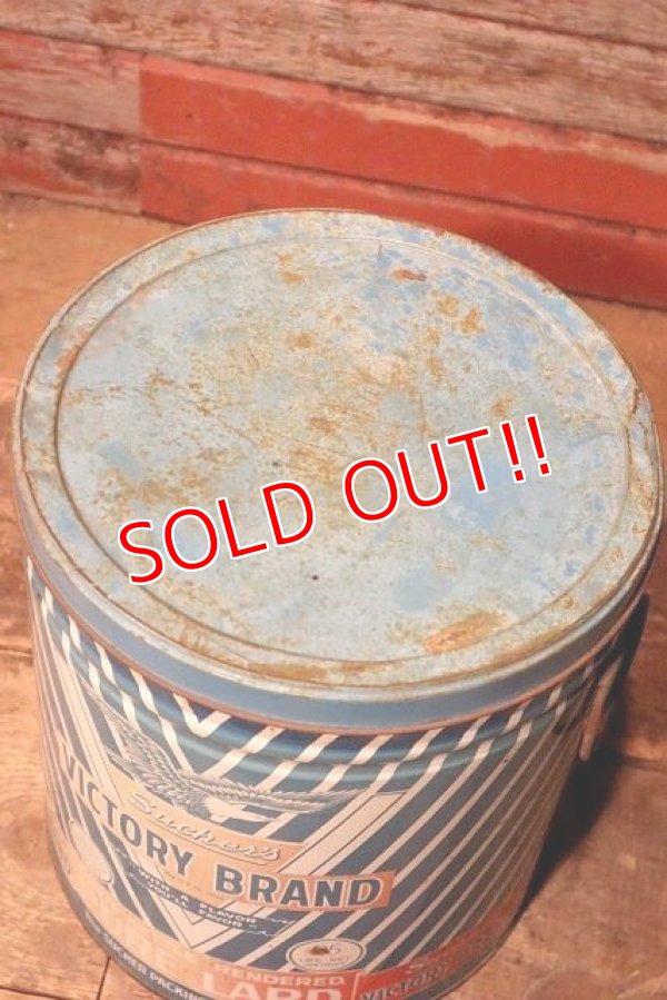 画像9: dp-231001-29 Sucher's VICTORY BRAND PURE LARD Can