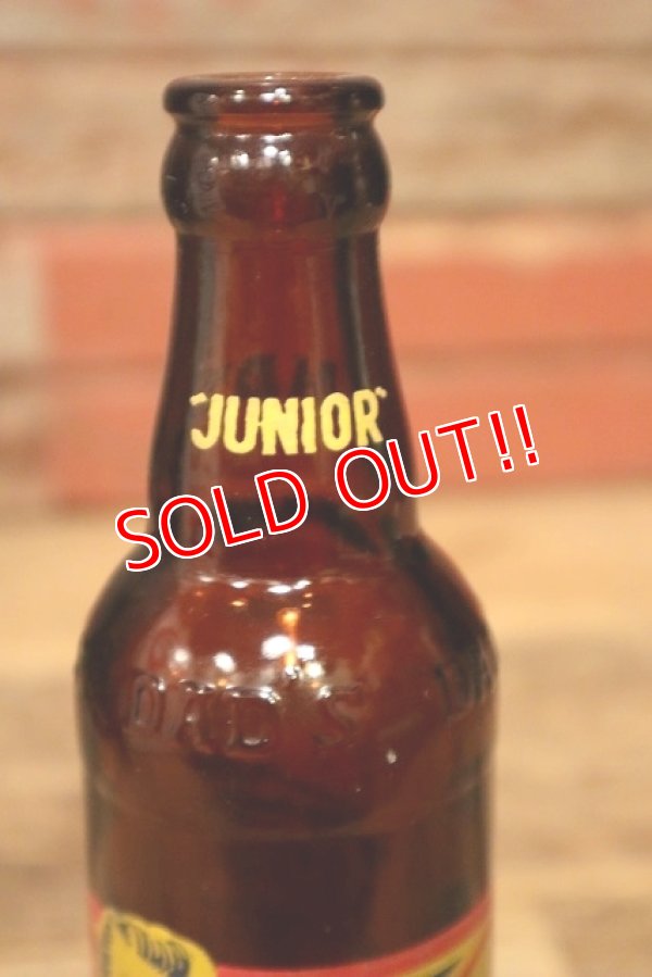 画像4: dp-231001-09 DAD'S ROOT BEER / 1950's "JUNIOR" SIZE 7 FL.OZ Bottle