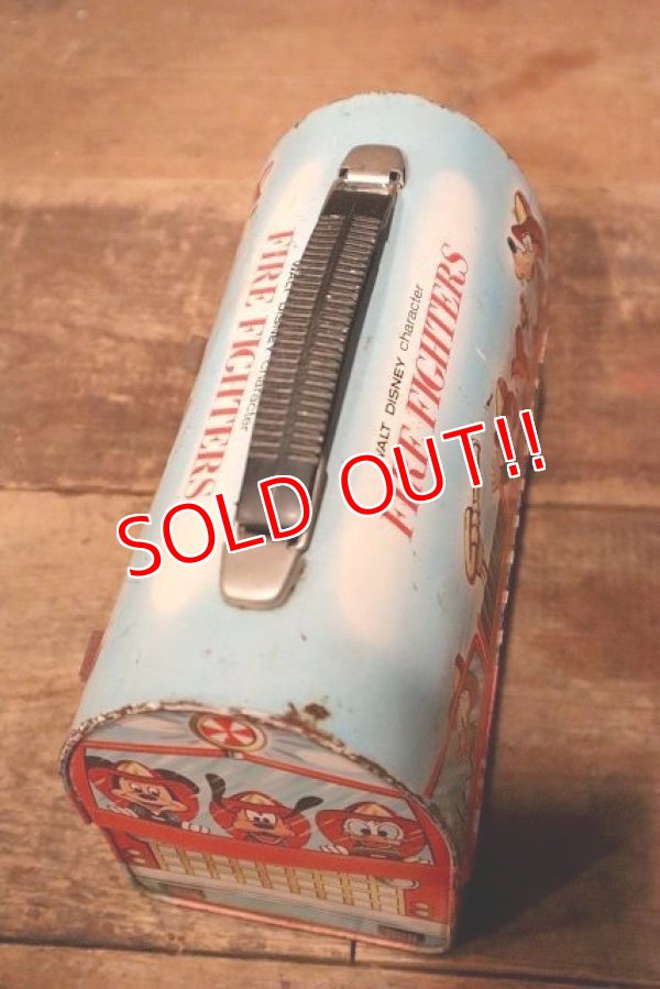 画像9: ct-231001-05 Walt Disney Character / ALADDIN 1969 FIRE FIGHTERS Metal Lunch Box