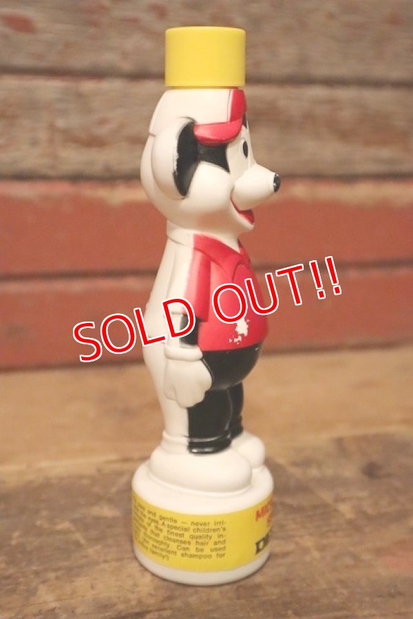 画像4: ct-231001-39 Mickey Mouse / DEP 1970's Shampoo Bottle