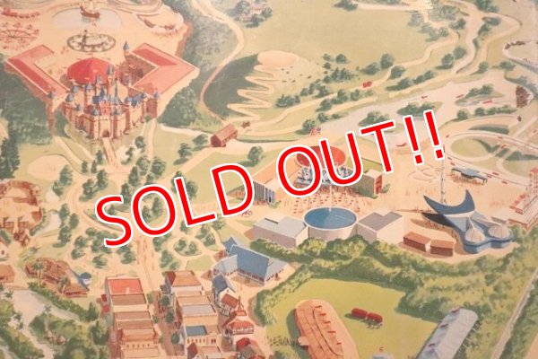 画像5: ct-231001-42 Disneyland / 1995 Park Map Tin Tray