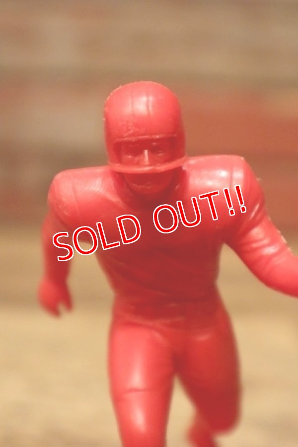 画像2: ct-231001-49 LOUIS MARX 1969 Football Player Plastic Figure