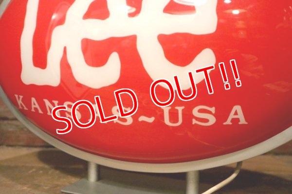 画像6: dp-230901-134 Lee / 1990's Store Display Lighted Sign