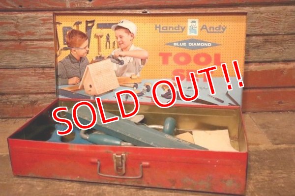 画像6: dp-231001-20 BLUE DIAMOND / 1950's Handy Andy TOOL SET