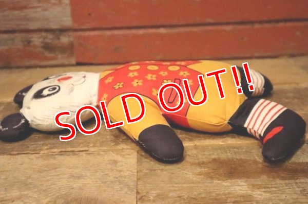 画像5: ct-231001-20 Vintage Panda Pillow Doll