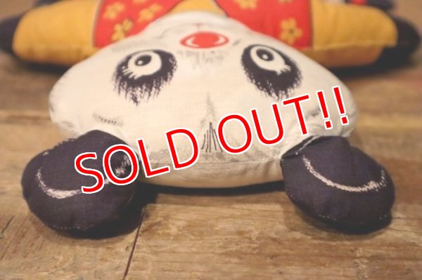 画像7: ct-231001-20 Vintage Panda Pillow Doll