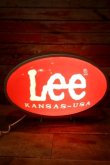 画像1: dp-230901-134 Lee / 1990's Store Display Lighted Sign