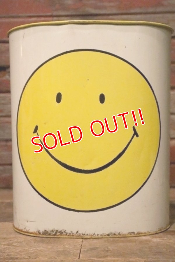 画像5: dp-231001-57 Smiley Face / CHEINCO 1970's Trash Box