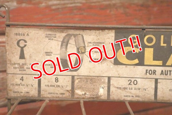 画像2: dp-230901-27 GOLDEN GRIP CLAMPS / Vintage Hook Display