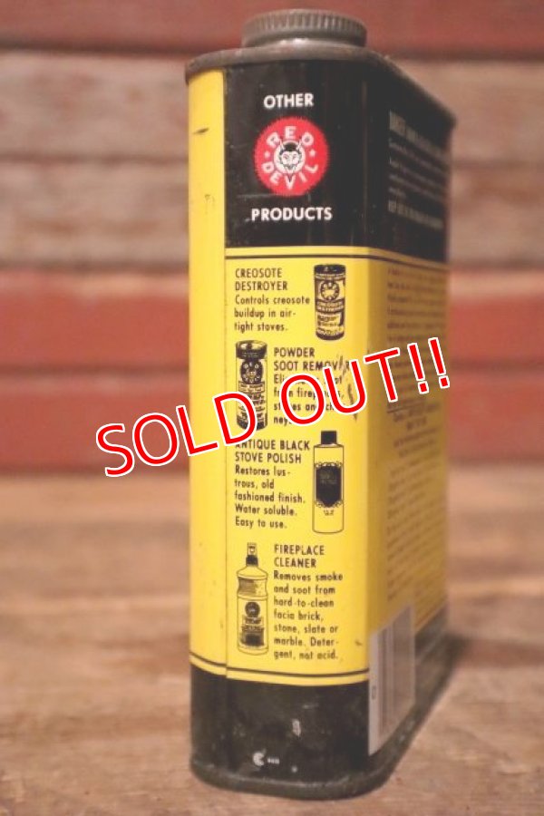 画像3: dp-231012-108 RED DEVIL / SOOT REMOVER CAN