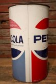 画像8: dp-231001-11 PEPSI COLA / 1960's-1970's Trash Can