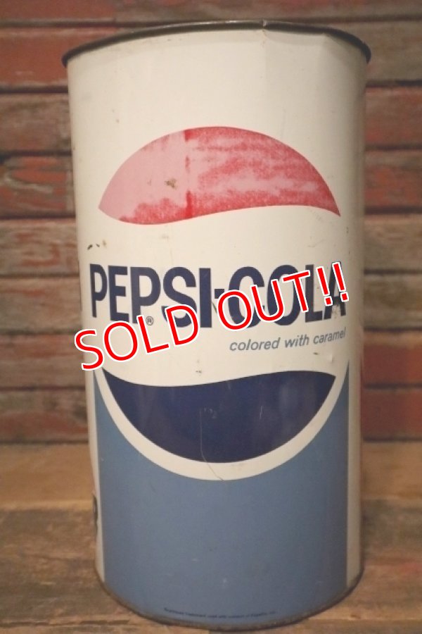画像3: dp-231001-11 PEPSI COLA / 1960's-1970's Trash Can