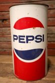 画像1: dp-231001-11 PEPSI COLA / 1960's-1970's Trash Can