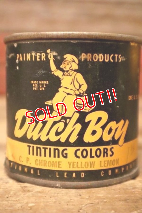 画像2: dp-231012-42 Dutch Boy / 1960's TINTING COLORS Can