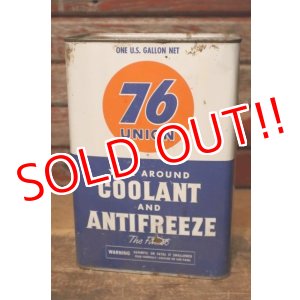 画像: dp-231012-43 76 UNION / 1960's COOLANT AND ANTIFREEZE ONE U.S.GALLON CAN