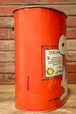 画像7: ct-231001-58 Snoopy & Charlie Brown / CHEINCO 1970's Trash Can (Red)