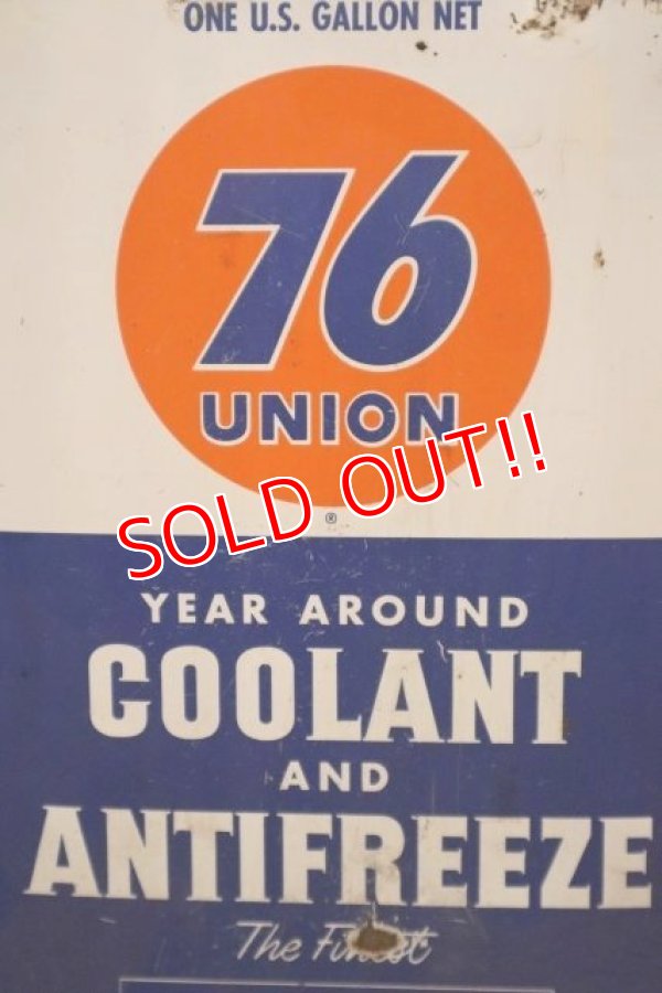 画像2: dp-231012-43 76 UNION / 1960's COOLANT AND ANTIFREEZE ONE U.S.GALLON CAN