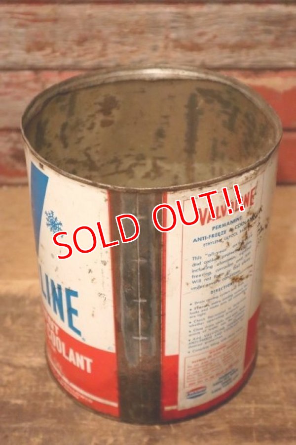 画像4: dp-231012-50 VALVOLINE / 1960's-1970's PERMANENT ANTI-FREEZE & COOLANT ONE U.S.GALLON CAN