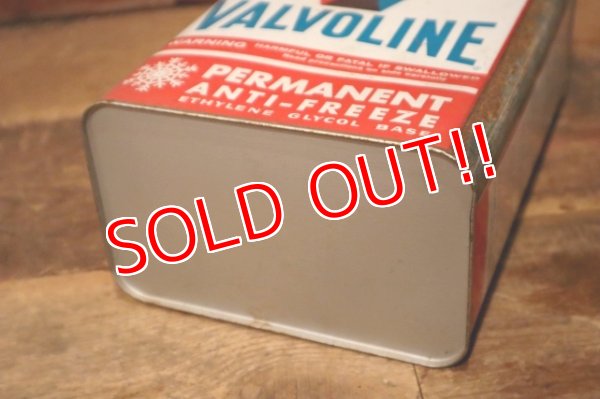 画像7: dp-231012-49 VALVOLINE / 1960's-1970's PERMANENT ANTI-FREEZE ONE U.S.GALLON CAN