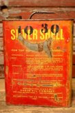 画像3: dp-231012-61 SILVER SHELL / 1950's TWO U.S.GALLONS MOTOR OIL CAN