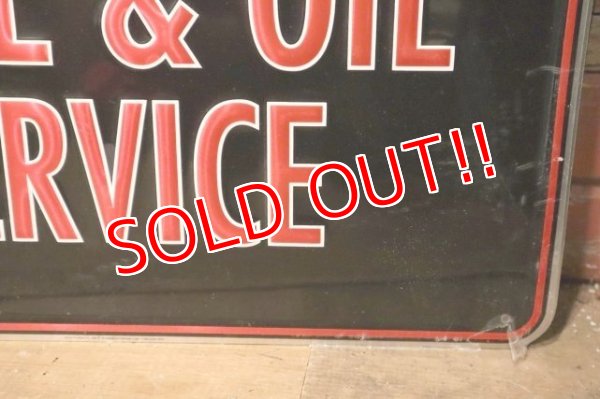 画像4: dp-231012-18 Kendall MOTOR OIL / 1980's Metal Sign "ASK ABOUT OUR FAST LUBE & OIL SERVICE"