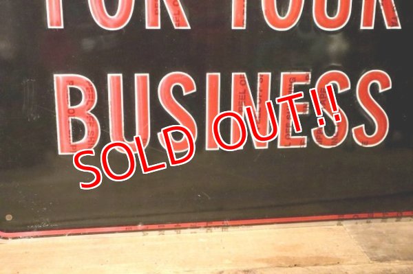 画像4: dp-231012-22 Kendall MOTOR OIL / 1980's Metal Sign "THANK YOU FOR YOUR BUSINESS"