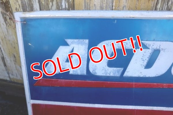 画像3: dp-231012-134 AC Delco / "AIR CONDITIONING" Metal Sign