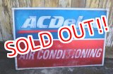 画像: dp-231012-134 AC Delco / "AIR CONDITIONING" Metal Sign