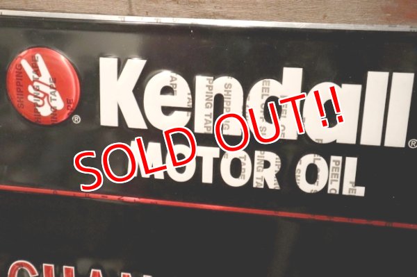 画像2: dp-231012-19 Kendall MOTOR OIL / 1980's Metal Sign "CHANGE YOUR OIL EVERY 3,000 MILES"