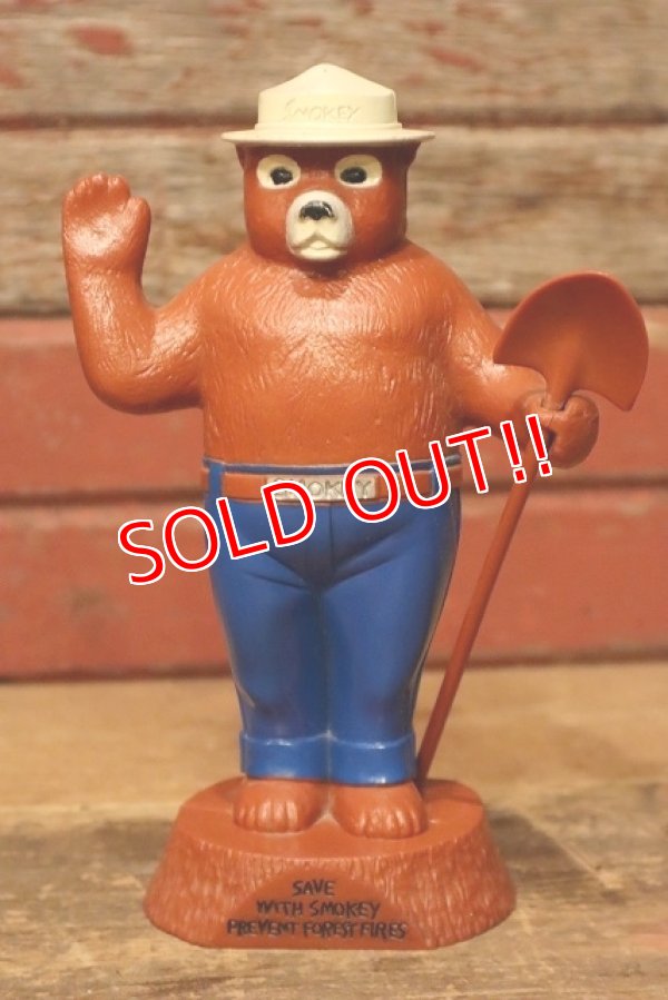 画像1: ct-231001-25 Smokey Bear / 1970's Coin Bank