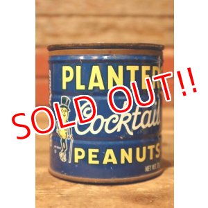 画像: dp-231016-05 PLANTERS / MR.PEANUT 1960's Cocktail PEANUTS CAN