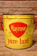 画像: dp-231016-08 Mayrose Pure Lard / Vintage Tin Can