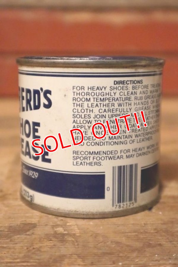 画像3: dp-231012-99 HUBERD'S / mid 1960's SHOE GREASE CAN