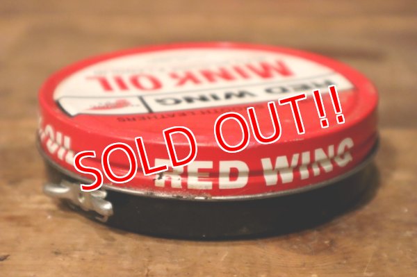 画像4: dp-231012-85 RED WING MINK OIL / Vintage Tin Can