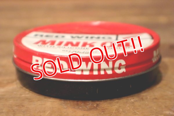 画像3: dp-231012-85 RED WING MINK OIL / Vintage Tin Can