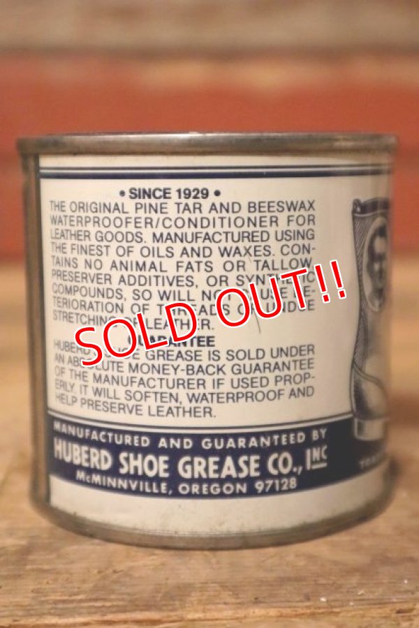 画像4: dp-231012-99 HUBERD'S / mid 1960's SHOE GREASE CAN
