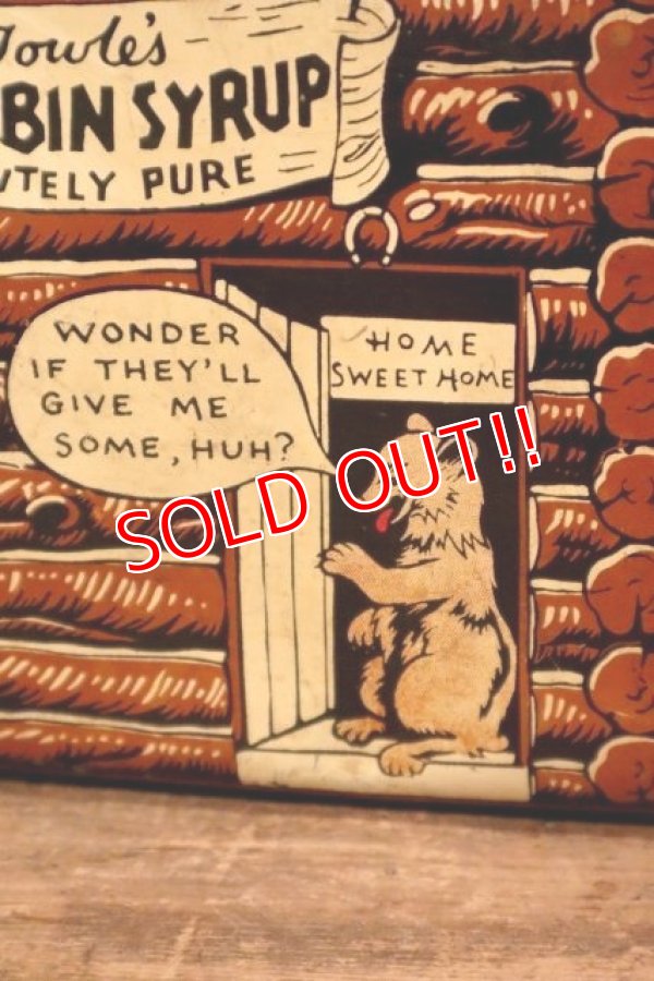 画像2: dp-231016-85 Towle's LOG CABIN SYRUP / Vintage Tin Can