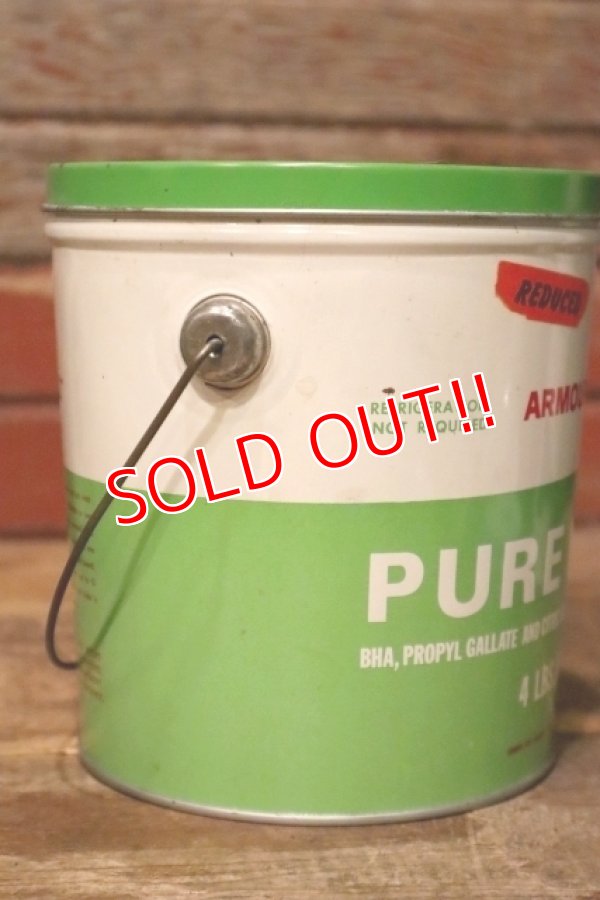 画像3: dp-231016-06 ARMOUR PURE LARD / Vintage Tin Can