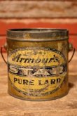 画像1: dp-231016-10 Armour's STAR PURE LARD / Vintage Tin Can