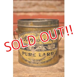 画像: dp-231016-10 Armour's STAR PURE LARD / Vintage Tin Can