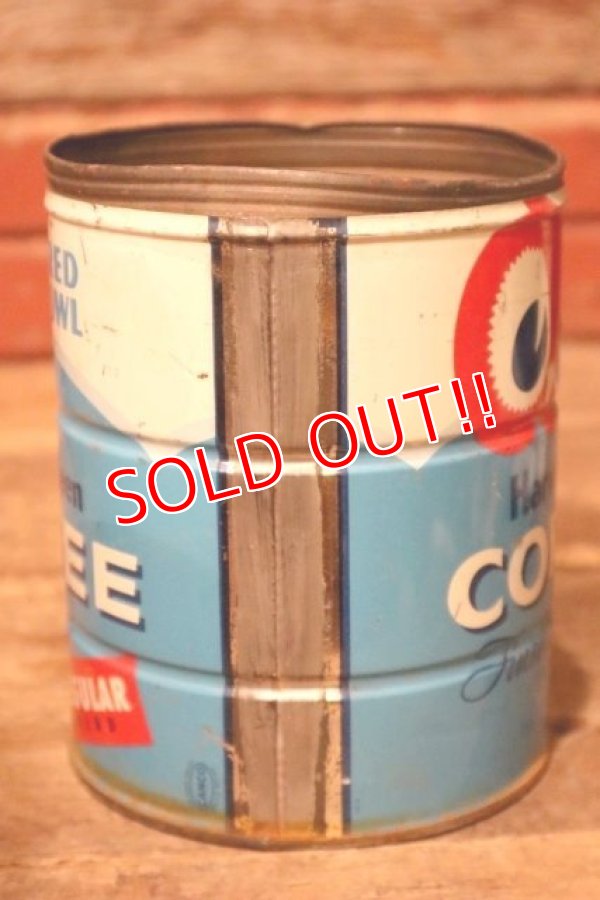 画像6: dp-231016-16 RED OWL Harvest Queen COFFEE / Vintage Tin Can