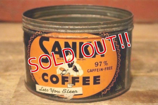 画像2: dp-231016-11 SANKA COFFEE / Vintage Tin Can
