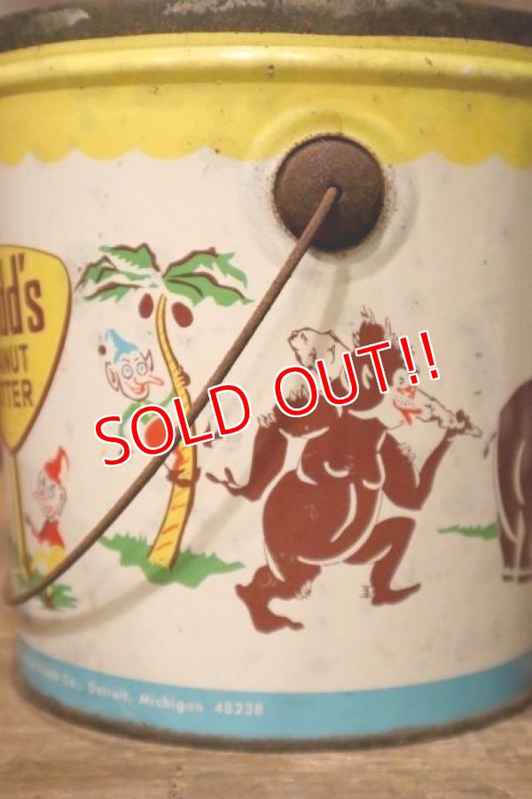 画像4: dp-231016-17 Shedd's PEAUTS BUTTER / 1960's Tin Can
