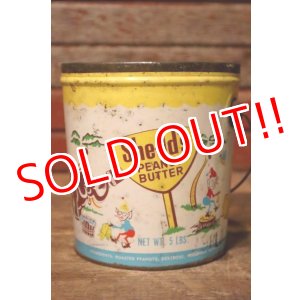 画像: dp-231016-17 Shedd's PEAUTS BUTTER / 1960's Tin Can