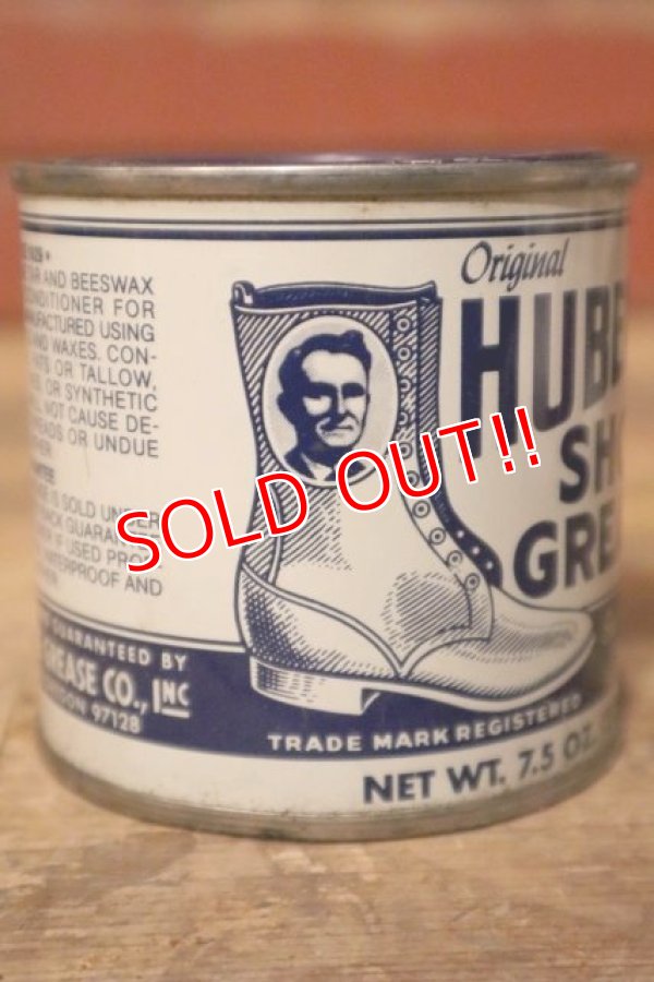 画像2: dp-231012-99 HUBERD'S / mid 1960's SHOE GREASE CAN